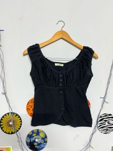 Black Sleeveless Top🖤
