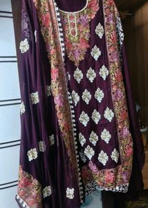Unstitched Kashmiri Dress