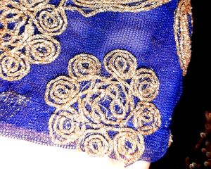 Beautiful Royal Blue Frock