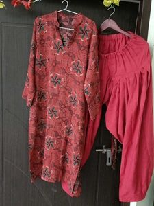 Floral Kurta Set warm
