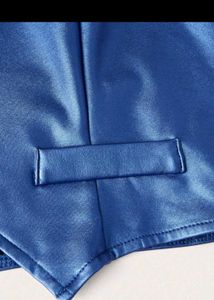 Savana Blue Halter Top Vest