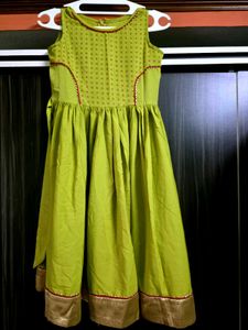 Cute green frock | party wear