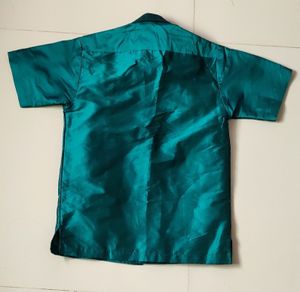 Traditional South Indian 10yrs  Boys Set Of Silk C