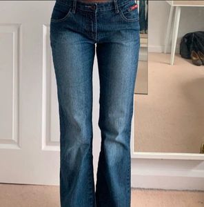 Flared Denim Jeans