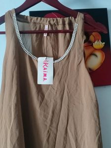 Brown Kaima Top