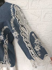 Imported Boho Embroidered Top