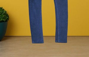 M@69 Size-26 Stylish Blue Skinny Jeans