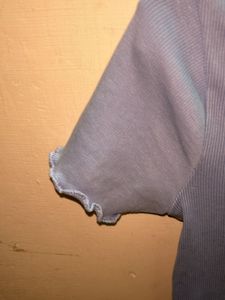 Collar Crop Top