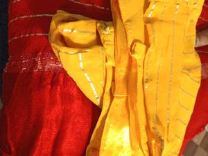Viscose Red Color Saree....