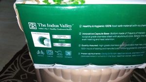 NEW INDUS VALLEY Tri Steel Saucepot With Lid