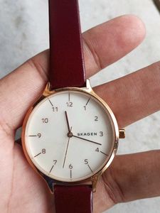 SKAGEN ANITA ORIGNAL ROSE GOLD TONNED WOMENS