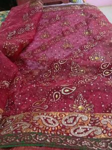 Reception Saree Wit Blouse