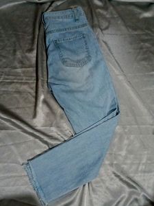 Made In Korea Raw Hem Jean