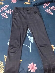 Stylish Plaid Trousers
