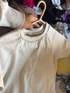 Casual White Crop Top