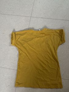 Yellow 'New York' Graphic Tee