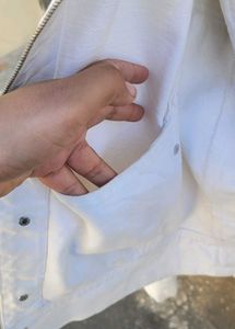 Vintage Off-White Denim Jacket