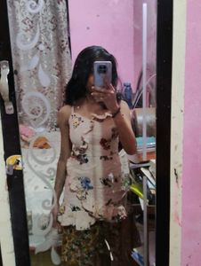 Floral Ruffle Romper