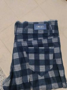 Capri Check pant