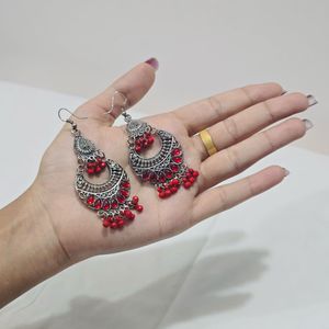 Women Oxidised Earrings