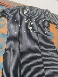 Dark Blue Colour Kurti 💙