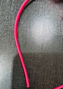 Bright Pink Feather Headband