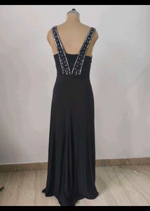 Black Embellished Gown