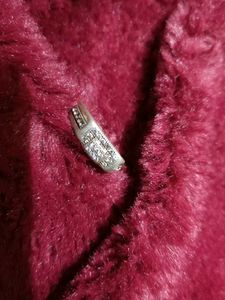 Elegant Pure Chandi+Diamond Ring