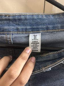 H&amp;M Blue Denim Jeans, stretchable