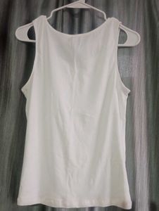 Jockey White Vest