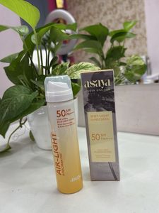 Asaya Sunscreen Combo – Air-Light Mist + Spot Ligh