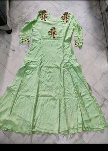 Embroidery Gown