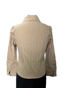 Striped Button-Down Shirt