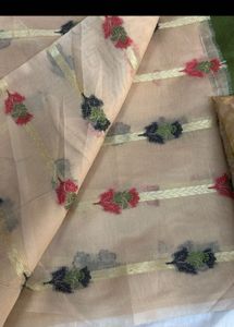 Banarasi Golden Green Suit Set