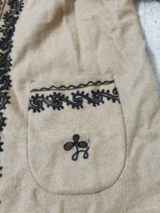 Vintage Embroidered Wool Cardigan