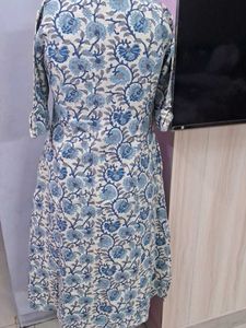 Floral Print Kurta