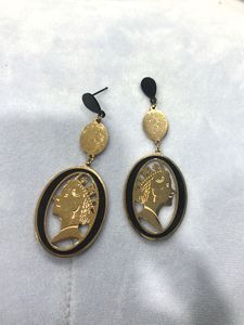 Silver Crescent Earrings