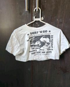 h&amp;m y2k crop top