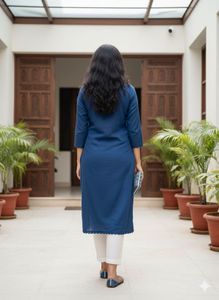 Blue kurta