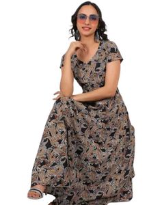 Crepe Floral Printed Top
