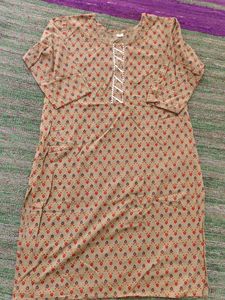 Floral Print Kurta