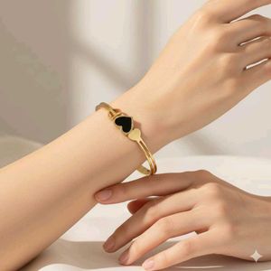 Heart Bangle Bracelet