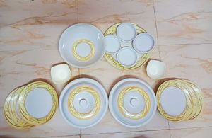 COMBO OF CERAMIC BOWLS 🥣 & FAMILY DINNER SET 🍽️