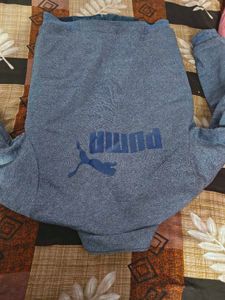 Puma Blue Jacket used but like new no flaw m size