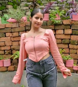 Peach Corset Top