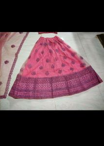 Beautiful Grand Onion Pink Wedding Lehenga Choli