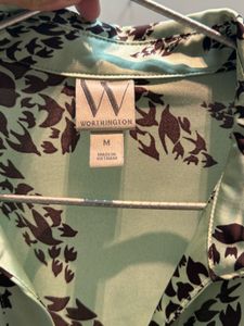 Houndstooth Print Shirt