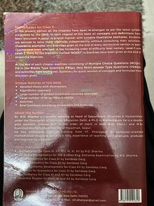 Class 10th RD Sharma Mathematics New Edition