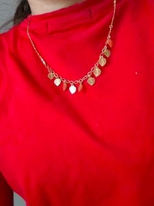 Leaf Charm Necklace