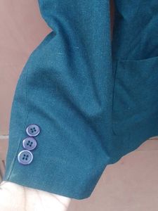 Combo Of Blue And Dark Brown School Blazer